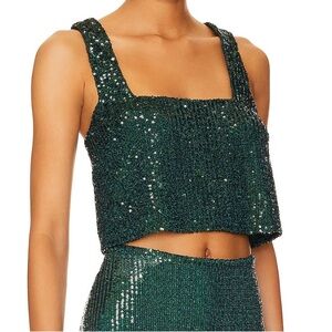 Show Me Your Mumu Emerald Top